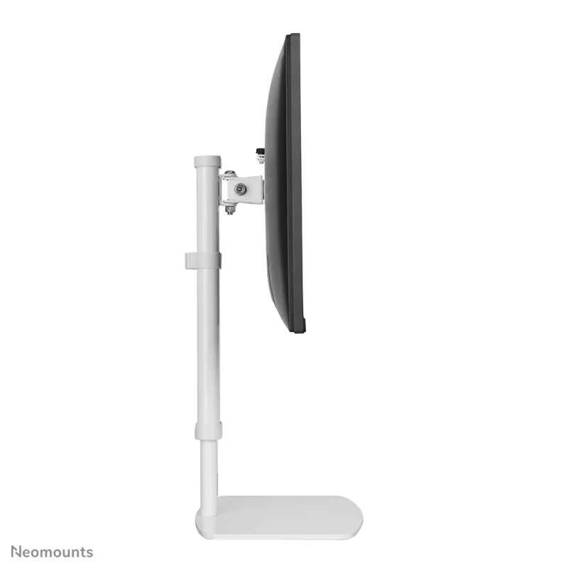 Neomounts FPMA-D890WHITE stovas monitoriui 10-30 colių, laisvai pastatomas, 6 kg, 25,4 cm (10 col.), 76,2 cm (30 col.), 100 x 100 mm, baltas