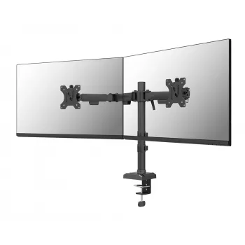 Neomounts DS60-600BL2 Monitor laikiklis 10-32 colių – Greitas montavimas – 180° stabdiklis
