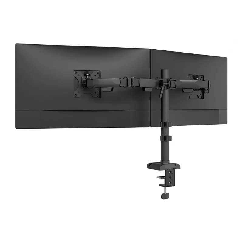Neomounts DS60-600BL2 Monitor laikiklis 10-32 colių – Greitas montavimas – 180° stabdiklis