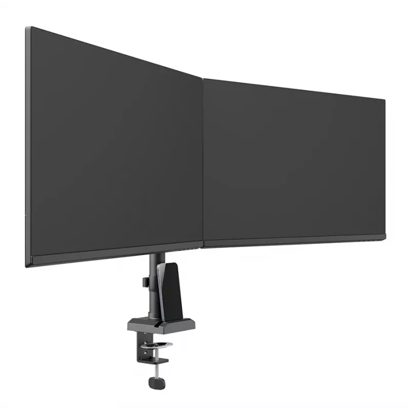 Neomounts DS60-600BL2 Monitor laikiklis 10-32 colių – Greitas montavimas – 180° stabdiklis