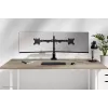 Neomounts DS60-600BL2 Monitor laikiklis 10-32 colių – Greitas montavimas – 180° stabdiklis
