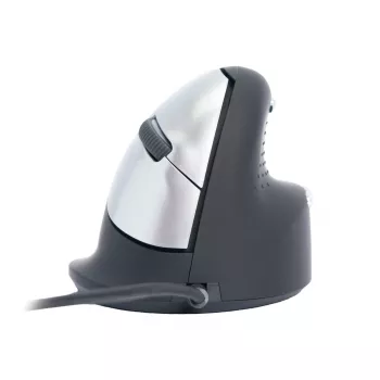R-Go Tools ergonominė pelė R-Go HE Break su pertraukų programine įranga, vidutinė (tinka 165-185 mm rankai), dešinei rankai, laidinė, juoda
