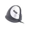R-Go Tools ergonominė pelė R-Go HE Break su pertraukų programine įranga, vidutinė (tinka 165-185 mm rankai), dešinei rankai, laidinė, juoda