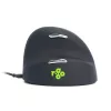R-Go Tools ergonominė pelė R-Go HE Break su pertraukų programine įranga, vidutinė (tinka 165-185 mm rankai), dešinei rankai, laidinė, juoda