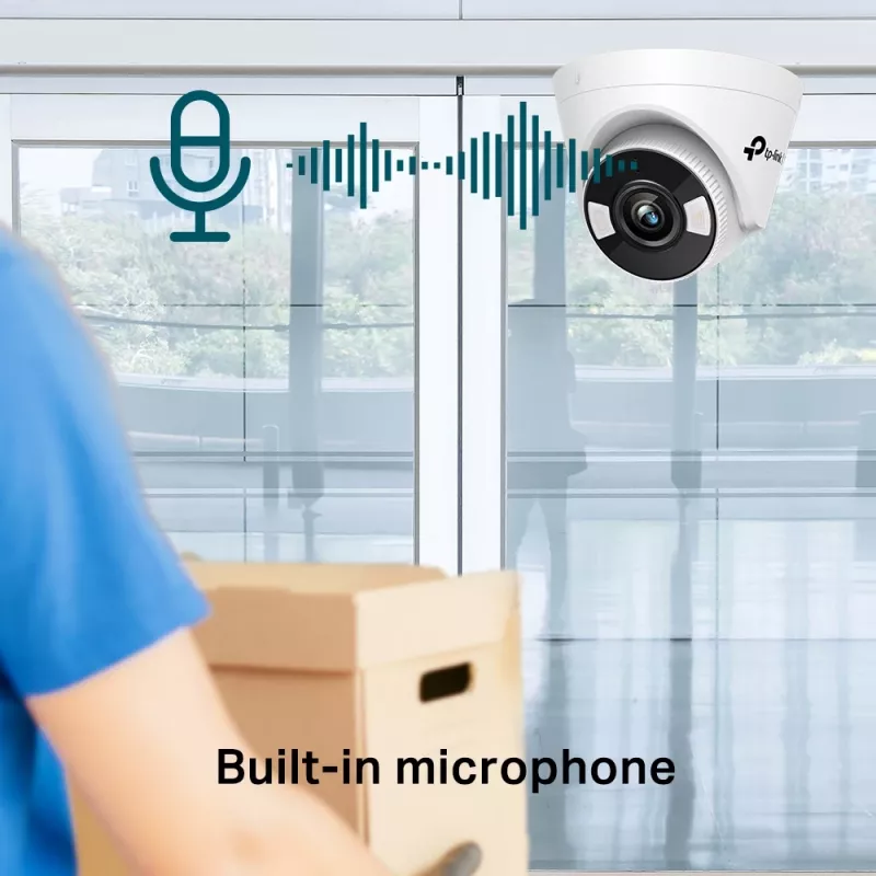 TP-Link VIGI C430 kupolinė IP stebėjimo kamera, vidaus ir lauko, 3 MP, 2304 × 1296 pikseliai, montavimas prie lubų