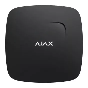 Fotoelektrinis dūmų detektorius Ajax FireProtect Jeweller belaidis juodas