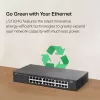 TP-Link LS1024G tinklo jungiklis, nevaldomas Gigabit Ethernet (10/100/1000), juodas
