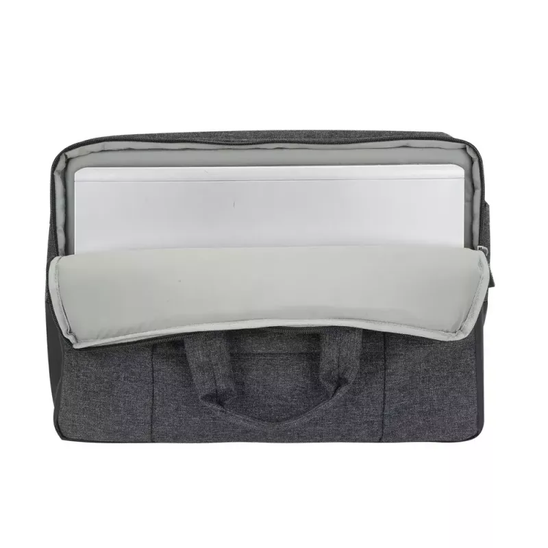 Portfelis Rivacase Lantau 39,6 cm (15,6 colio) juodai pilkas 8831 BLACK MELANGE