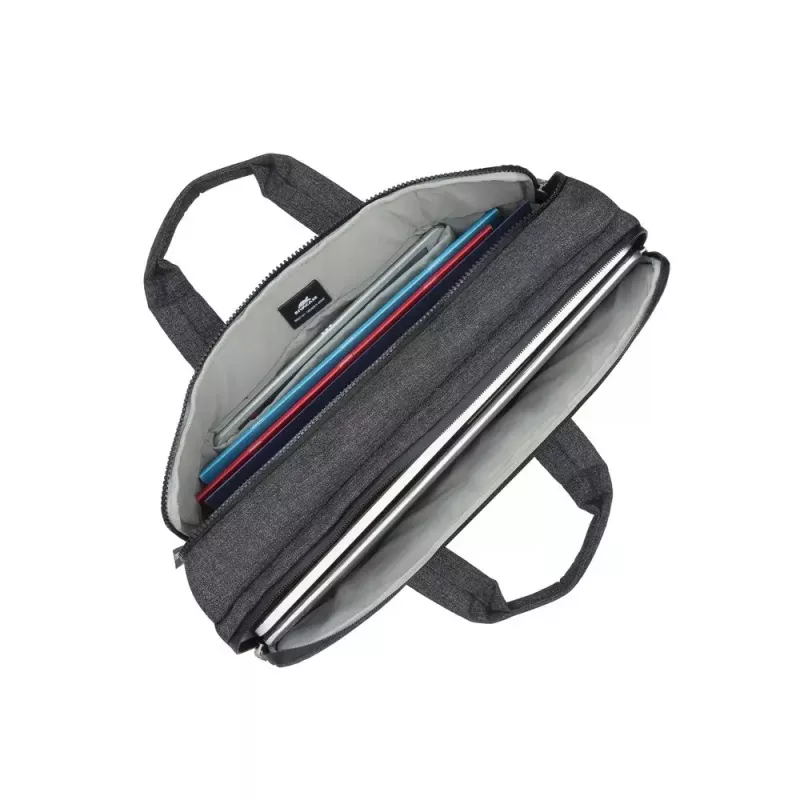Portfelis Rivacase Lantau 39,6 cm (15,6 colio) juodai pilkas 8831 BLACK MELANGE