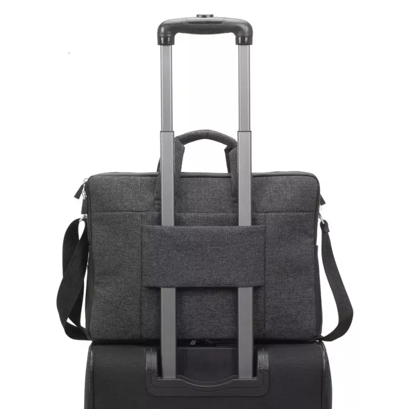 Portfelis Rivacase Lantau 39,6 cm (15,6 colio) juodai pilkas 8831 BLACK MELANGE