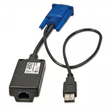 Lindy CAT-32 IP kompiuterio prieigos modulis, USB ir VGA