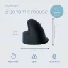 R-Go Tools ergonominė pelė R-Go HE Break su pertraukų programine įranga, didelė (rankos dydis ≥ 185 mm), dešinei rankai, Bluetooth, juoda