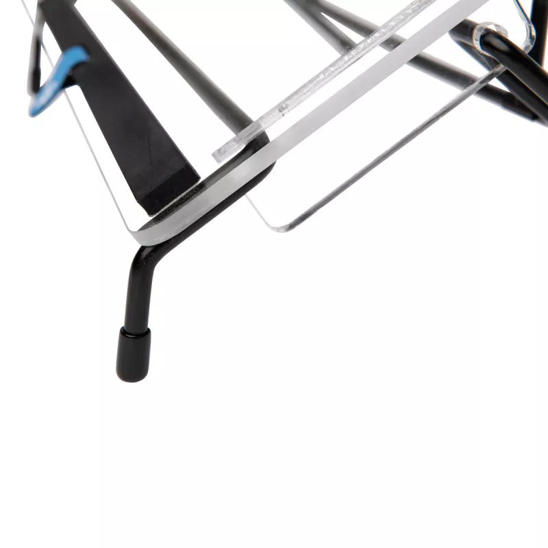 R-Go Tools dokumentų laikiklis R-Go Flex Read, ergonomiškas, su minkšta putų riešo atrama, permatomas akrilinis