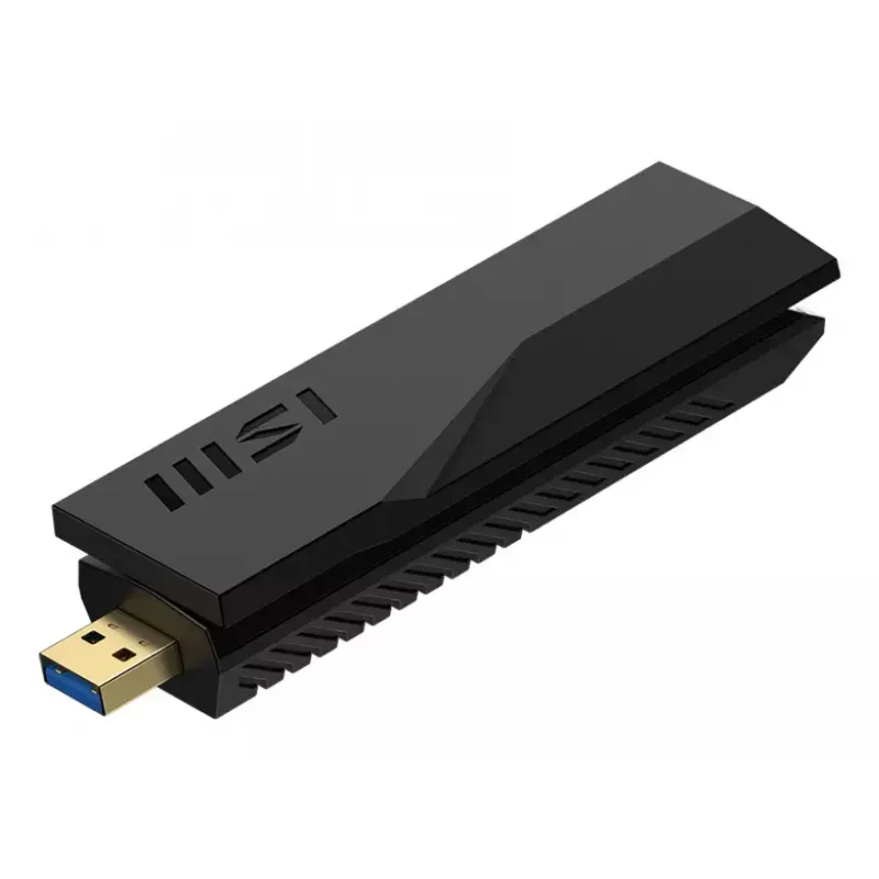 USB adapteris MSI BE6500 WiFi7 USB 3.2 Gen 1 juodas