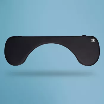 R-Go Tools porankis R-Go, ergonomiškas, simetriškas, su išpjova pilvui, minkšta putos, juodas