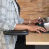 R-Go Tools porankis R-Go, ergonomiškas, simetriškas, su išpjova pilvui, minkšta putos, juodas