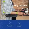 R-Go Tools porankis R-Go, ergonomiškas, simetriškas, su išpjova pilvui, minkšta putos, juodas