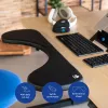 R-Go Tools porankis R-Go, ergonomiškas, simetriškas, su išpjova pilvui, minkšta putos, juodas