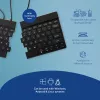 Ergonominė klaviatūra R-Go Tools Split Break v2 su pertraukų programine įranga, išskirta ergonomiška klaviatūra, QWERTY (US), laidinė, juoda