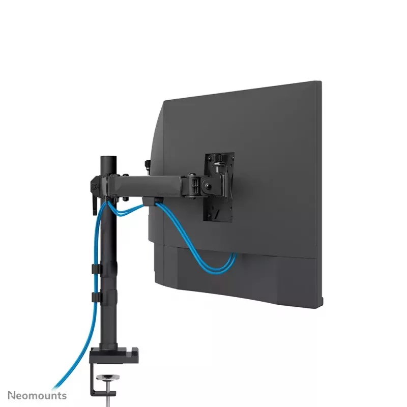 Monitorų laikiklis trims ekranams Neomounts DS60-600BL3 spaustuvas/angai 10-27 colių