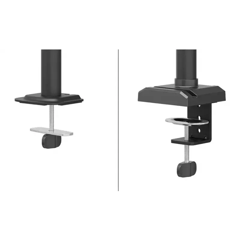 Monitorų laikiklis trims ekranams Neomounts DS60-600BL3 spaustuvas/angai 10-27 colių