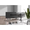 Monitorų laikiklis trims ekranams Neomounts DS60-600BL3 spaustuvas/angai 10-27 colių