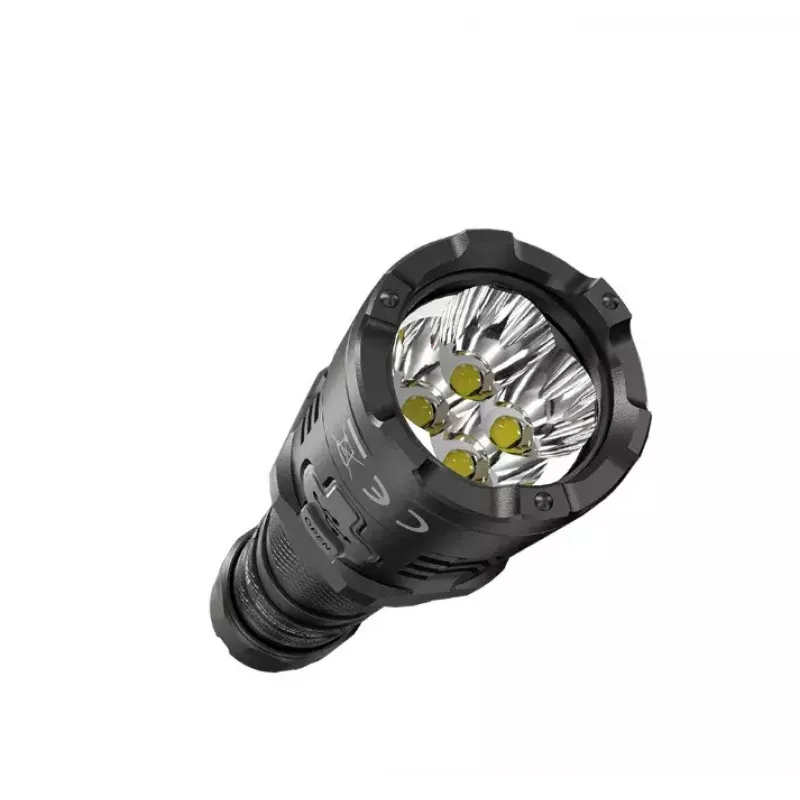 Taktinis žibintuvėlis Nitecore P20iX juodas 4000 lm USB įkraunamas
