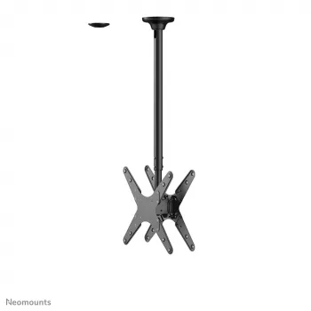 Neomounts FPMA-C340DBLACK Dvigubas monitoriaus/TV laikiklis luboms 32-75 col. - aukštis 106-156 cm