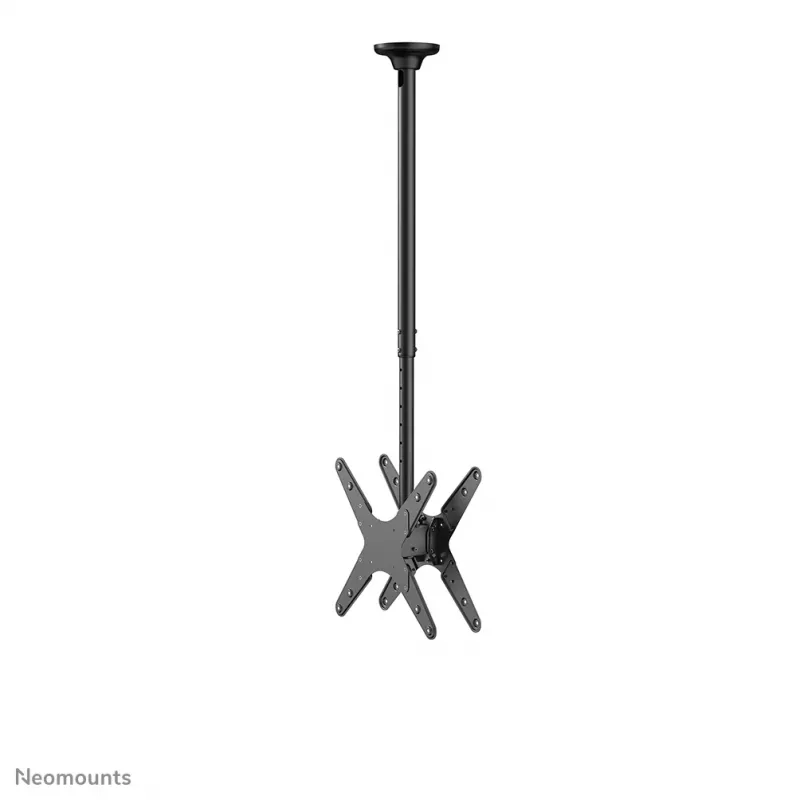 Neomounts FPMA-C340DBLACK Dvigubas monitoriaus/TV laikiklis luboms 32-75 col. - aukštis 106-156 cm