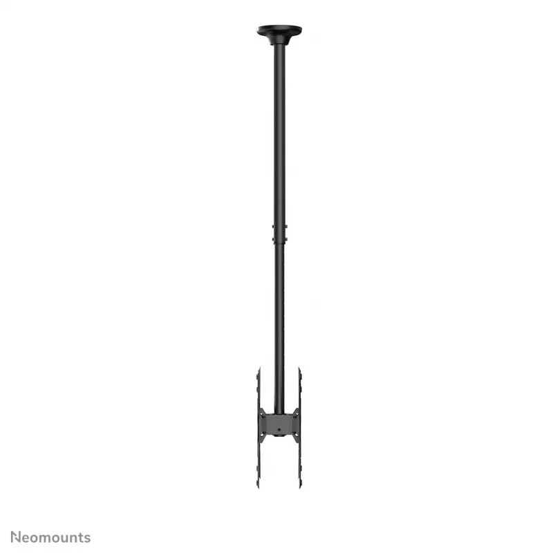 Neomounts FPMA-C340DBLACK Dvigubas monitoriaus/TV laikiklis luboms 32-75 col. - aukštis 106-156 cm