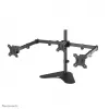 Neomounts FPMA-D550DD3BLACK laisvai pastatomas monitorių stovas 3 ekranams 13-27 col. 6 kg