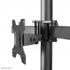 Neomounts FPMA-D550DD3BLACK laisvai pastatomas monitorių stovas 3 ekranams 13-27 col. 6 kg
