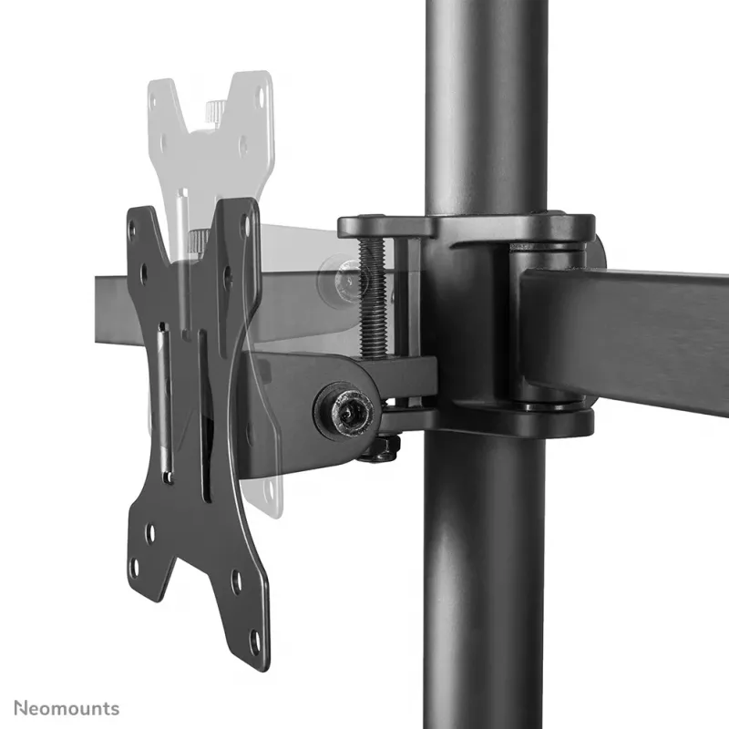 Neomounts FPMA-D550DD3BLACK laisvai pastatomas monitorių stovas 3 ekranams 13-27 col. 6 kg