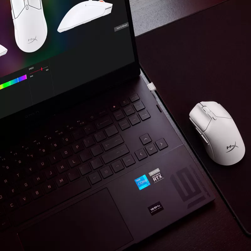 HyperX Pulsefire Haste 2 Mini – belaidė žaidimų pelė (balta)