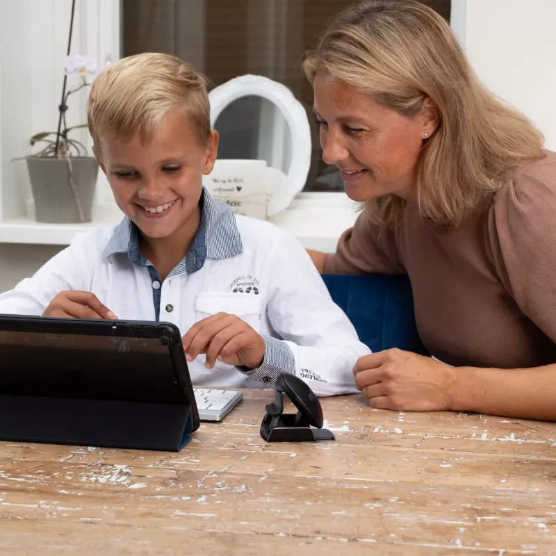 Ergonomiška pelė R-Go Tools Twister, sulankstoma, ambidekstrinė, su pertraukų programine įranga, Bluetooth ir laidinė