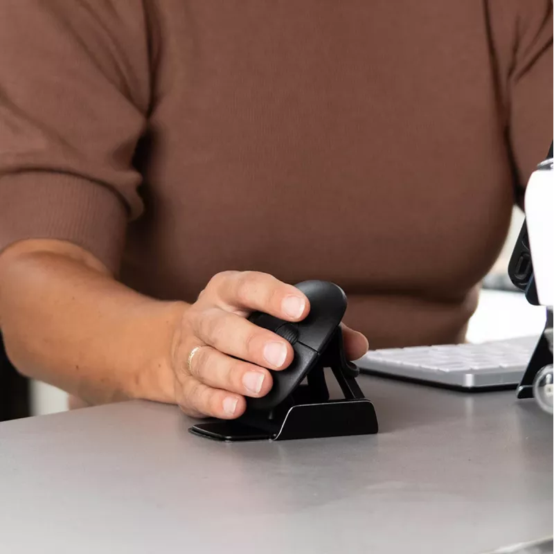 Ergonomiška pelė R-Go Tools Twister, sulankstoma, ambidekstrinė, su pertraukų programine įranga, Bluetooth ir laidinė