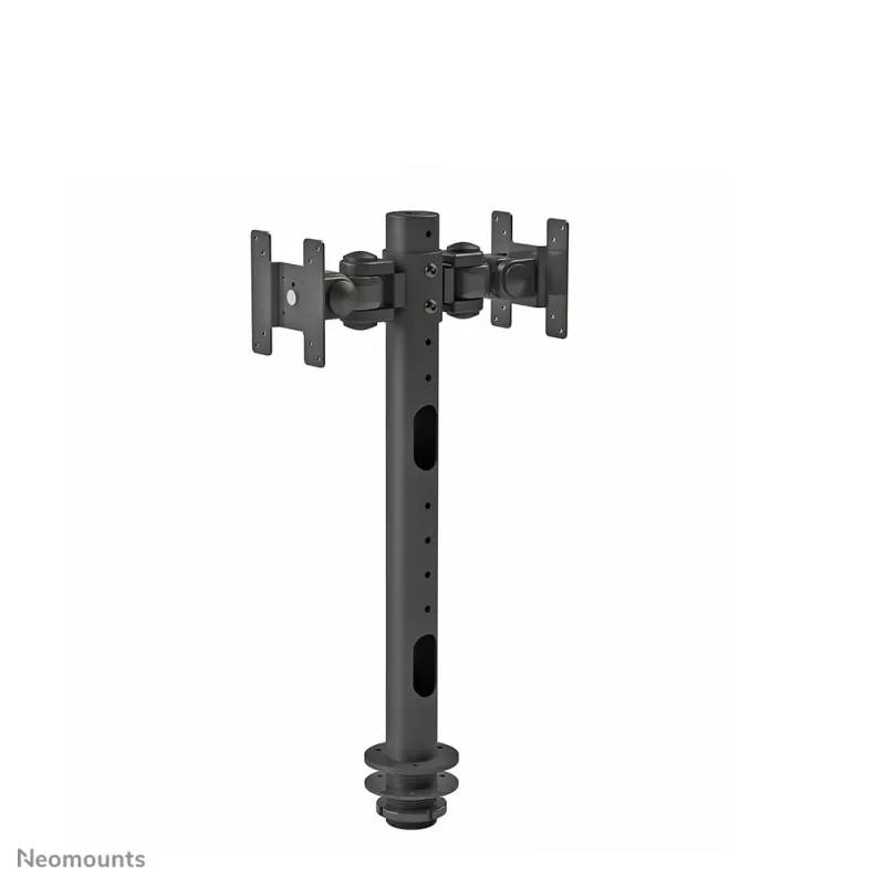 Neomounts FPMA-D050DBLACK Monitor laikiklis 10-30 colių, Grommet, 10 kg, 25,4 cm (10 colių), 76,2 cm (30 colių), 100 x 100 mm, Juodas
