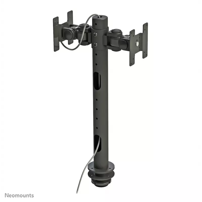 Neomounts FPMA-D050DBLACK Monitor laikiklis 10-30 colių, Grommet, 10 kg, 25,4 cm (10 colių), 76,2 cm (30 colių), 100 x 100 mm, Juodas