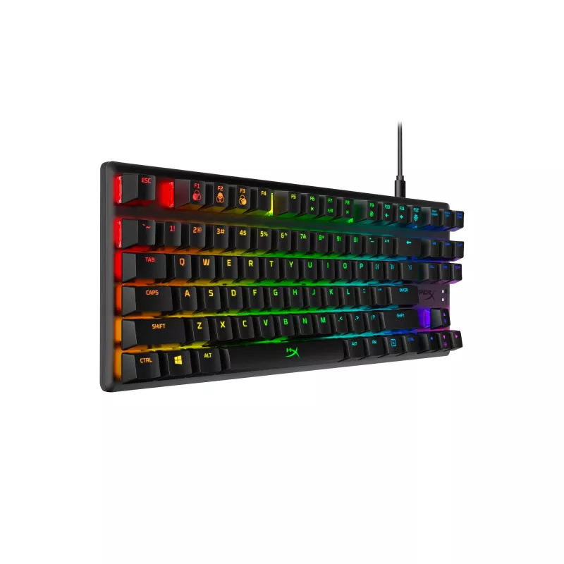HyperX Alloy Origins Core - mechaninė žaidimų klaviatūra - HX Blue (JAV išdėstymas)