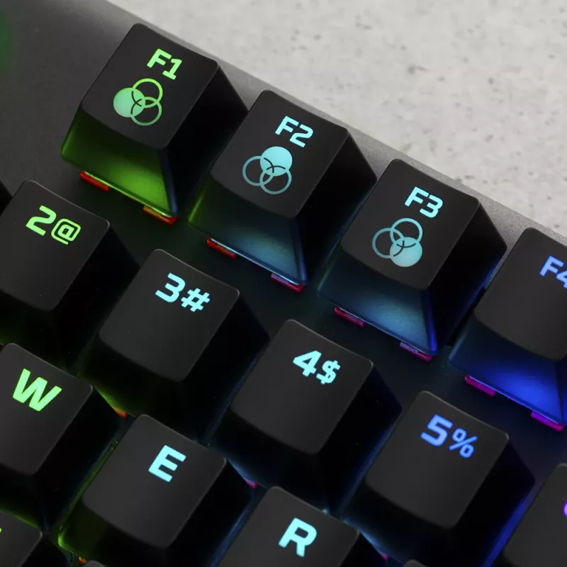 HyperX Alloy Origins Core - mechaninė žaidimų klaviatūra - HX Blue (JAV išdėstymas)