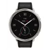 Amazfit Active 2 Premium 44 mm išmanusis laikrodis su juodu odiniu dirželiu (W2433EU1N)