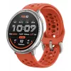 Amazfit Active 2 Premium 44 mm išmanusis laikrodis su juodu odiniu dirželiu (W2433EU1N)