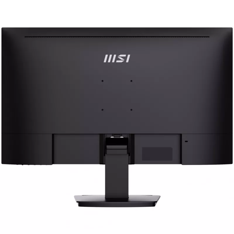 Monitorius MSI Pro MP273A 27 col., Full HD (1920x1080), 100Hz, IPS, 4ms, HDMI, DisplayPort, VGA, įmontuoti garsiakalbiai, antirefleksinis, be mirgėjimo, mažiau mėlynos šviesos, TÜV sertifikuotas, VESA, Kensington, juodas