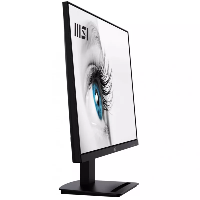 Monitorius MSI Pro MP273A 27 col., Full HD (1920x1080), 100Hz, IPS, 4ms, HDMI, DisplayPort, VGA, įmontuoti garsiakalbiai, antirefleksinis, be mirgėjimo, mažiau mėlynos šviesos, TÜV sertifikuotas, VESA, Kensington, juodas