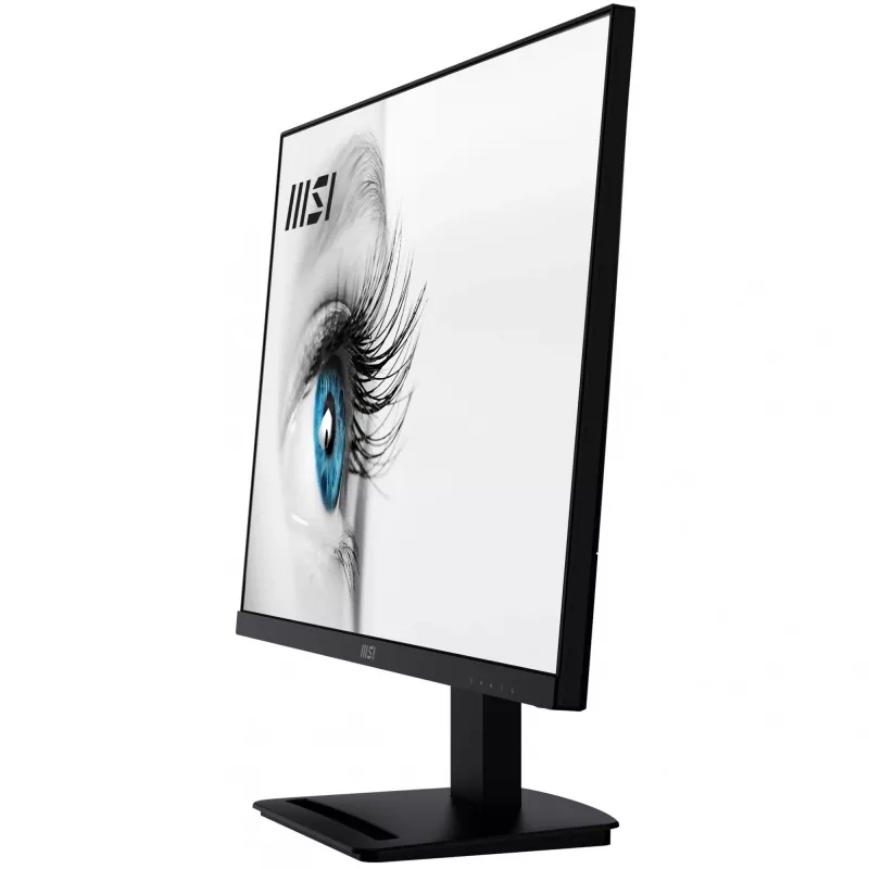 Monitorius MSI Pro MP273A 27 col., Full HD (1920x1080), 100Hz, IPS, 4ms, HDMI, DisplayPort, VGA, įmontuoti garsiakalbiai, antirefleksinis, be mirgėjimo, mažiau mėlynos šviesos, TÜV sertifikuotas, VESA, Kensington, juodas