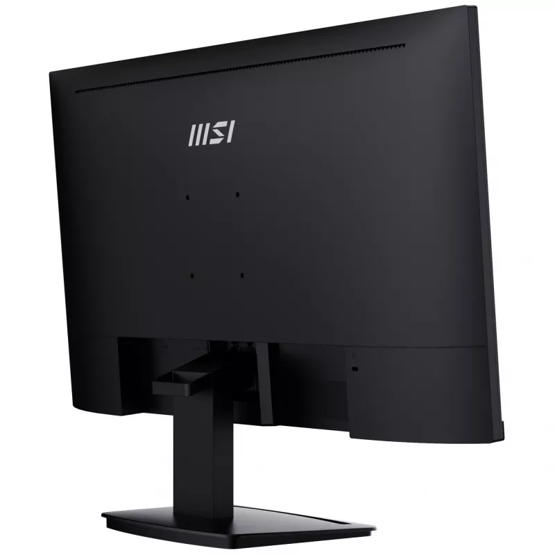 Monitorius MSI Pro MP273A 27 col., Full HD (1920x1080), 100Hz, IPS, 4ms, HDMI, DisplayPort, VGA, įmontuoti garsiakalbiai, antirefleksinis, be mirgėjimo, mažiau mėlynos šviesos, TÜV sertifikuotas, VESA, Kensington, juodas