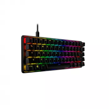 HyperX Alloy Origins 60 - Mechaninė žaidimų klaviatūra - HX Red (JAV išdėstymas)