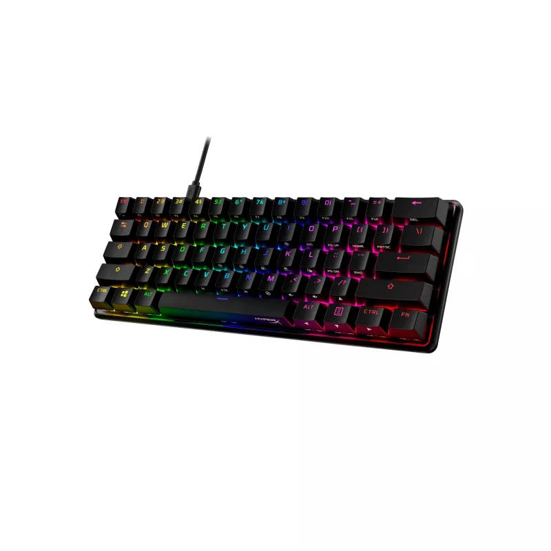 HyperX Alloy Origins 60 - Mechaninė žaidimų klaviatūra - HX Red (JAV išdėstymas)