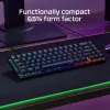 HyperX Alloy Origins 65 - mechaninė žaidimų klaviatūra - HX Red (JAV išdėstymas)