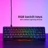 HyperX Alloy Origins 65 mechaninė žaidimų klaviatūra HX Red laidinė RGB